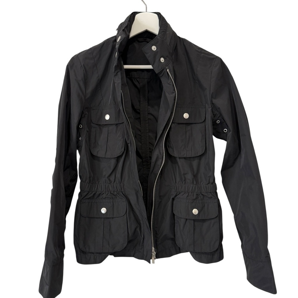 United Colors Of Benetton Black Utility Jacket Size 42 US 6